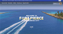 Desktop Screenshot of cityoffortpierce.com